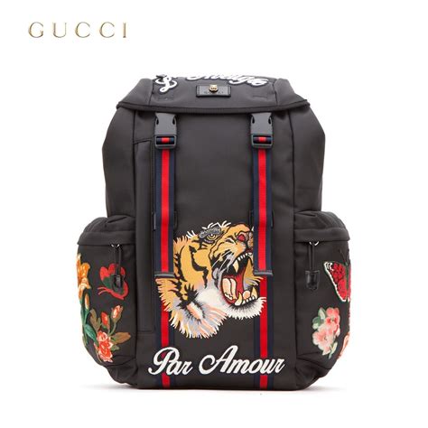 backpack tiger gucci|gucci fanny pack with tiger.